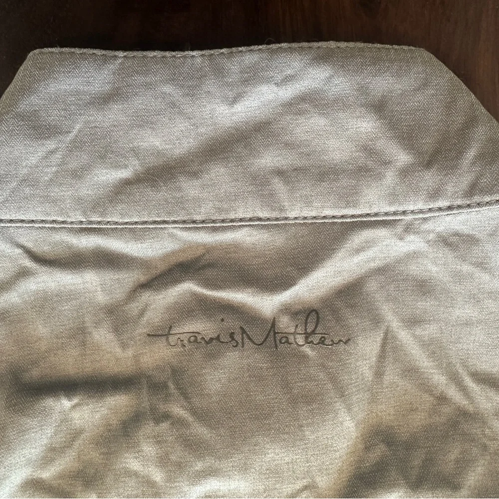 Travis Mathew Gray Lightweight Shirt Jacket